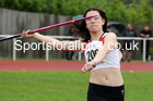 Women and Girls javelin, 2021 North Eastern Track and Field Champs., Middesbrough. Photo: David T. Hewitson/Sports for All Pics